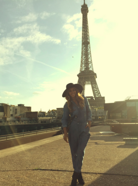 Beyonce in Paris