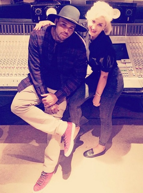 Chris Brown studio