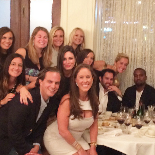 Kanye West at Hen Party 