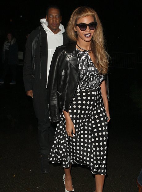 Beyonce and Jay Z Co-Ordinated Outfits 