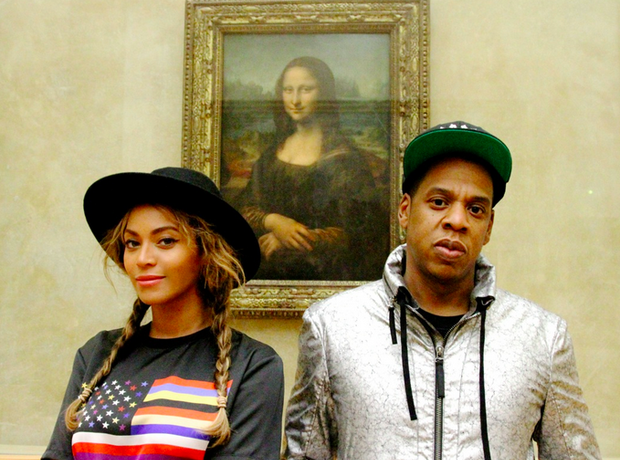 Beyonce Jay Z The Louvre Paris