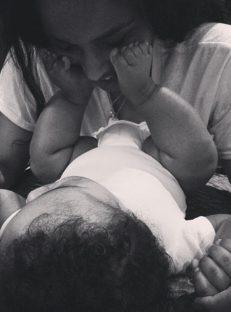 Ciara and baby Future