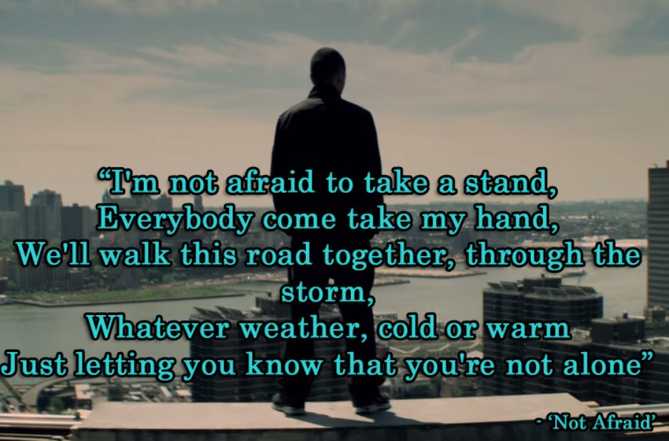 Eminem Not afraid (Lyrics) 