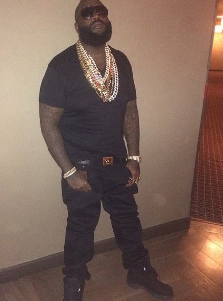 Rick Ross's weight loss picture.