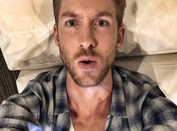 Calvin Harris selfie