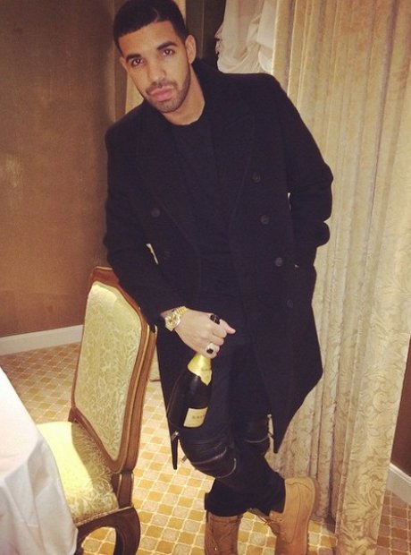 Drake celebrating his birthday