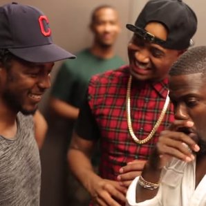 Kevin Hart And Kendrick Lamar freestyle