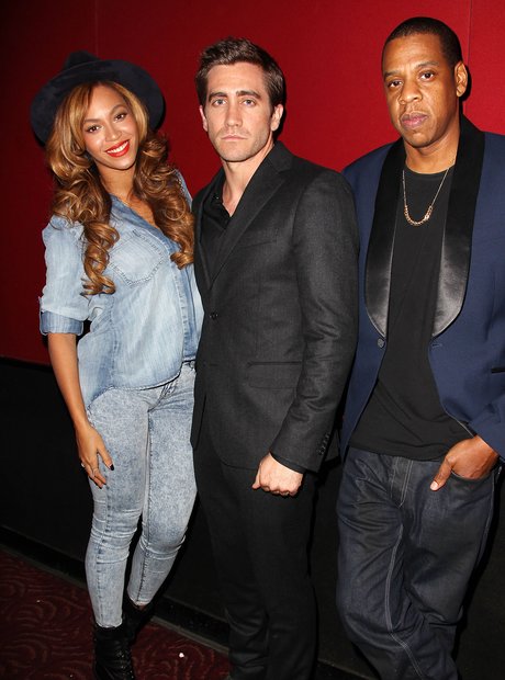 beyonce Knowles, Jake Gyllenhaal and Jay Z