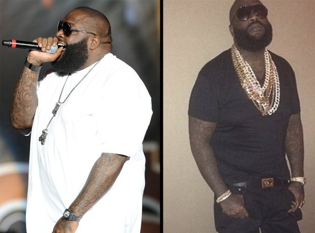 Let S See The Before And After Shots Rick Ross Weight.