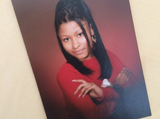 Nicki Minaj young 17 years old 