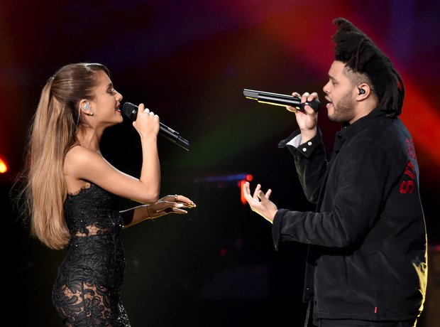 Ariana Grande and The Weeknd 