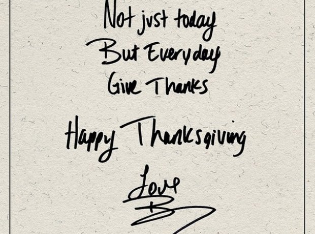 Beyonce Thanksgiving