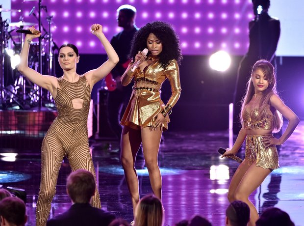 Nicki Minaj, Jessie J and Ariana Grande
