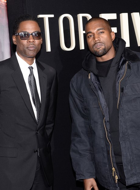Chris Rock and Kanye West