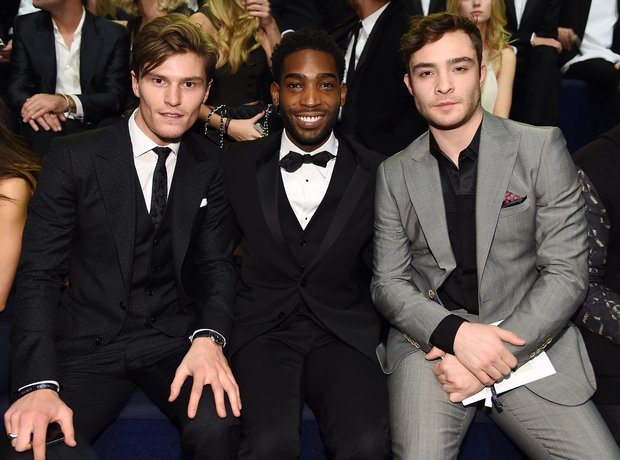 Oliver Cheshire, Tinie Tempah and Ed Westwick