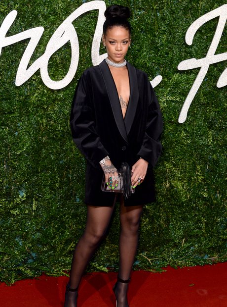 Rihanna British Fashion Awards 2014
