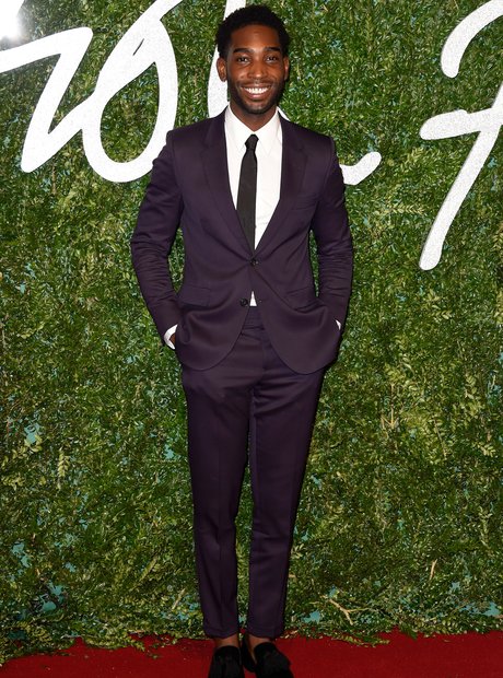 Tinie Tempah British Fashion Awards 2014