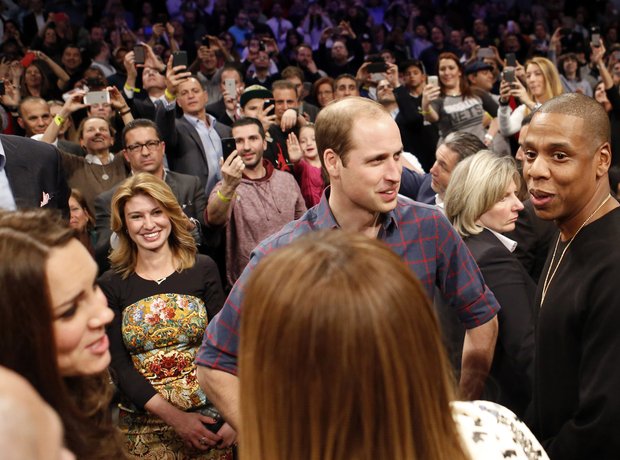 Beyonce, Jay Z, Kate Middleton, Prince William