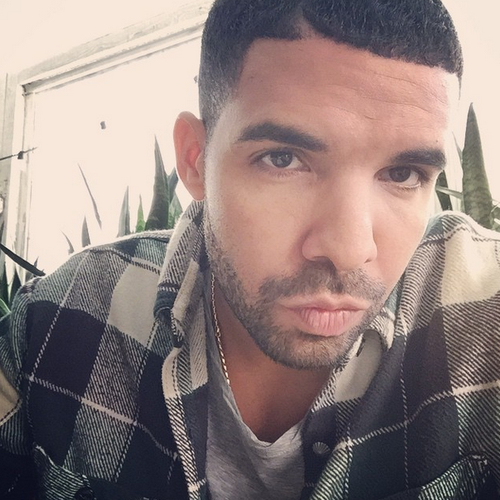 Drake pouting