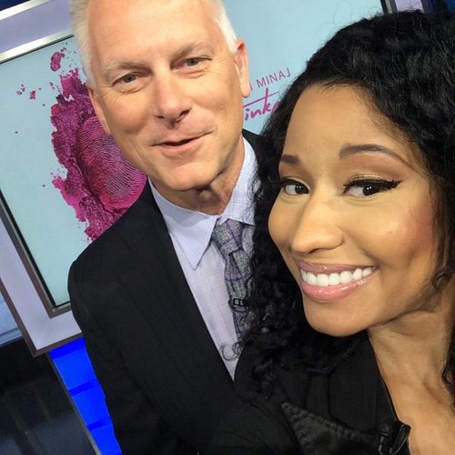 Nicki Minaj On SportsCEnter with Kenny Mayne