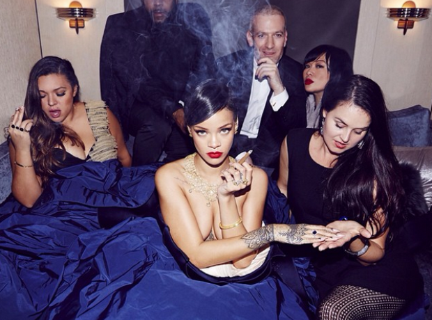Rihanna diamond Ball 2014