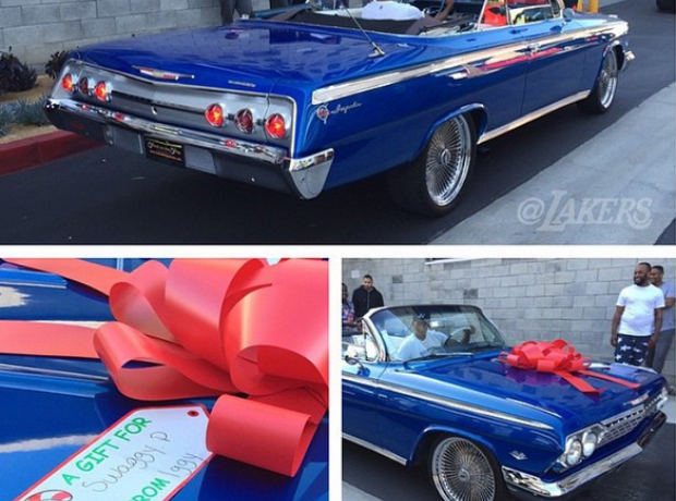 Iggy Azalea bought boyfriend Nick Young a car for