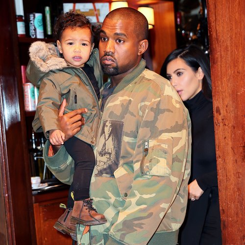 Kanye West and North West 