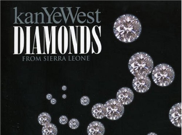 Kanye West - 'Diamonds From Sierra Leone' artwork