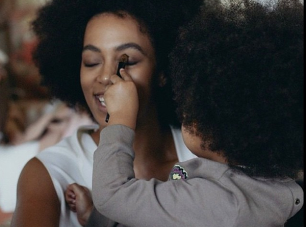 Solange and Blue Ivy 