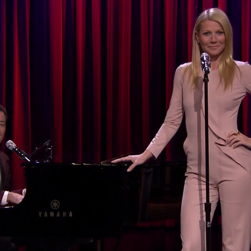 Jimmy Fallon and Gwyneth Paltrow 