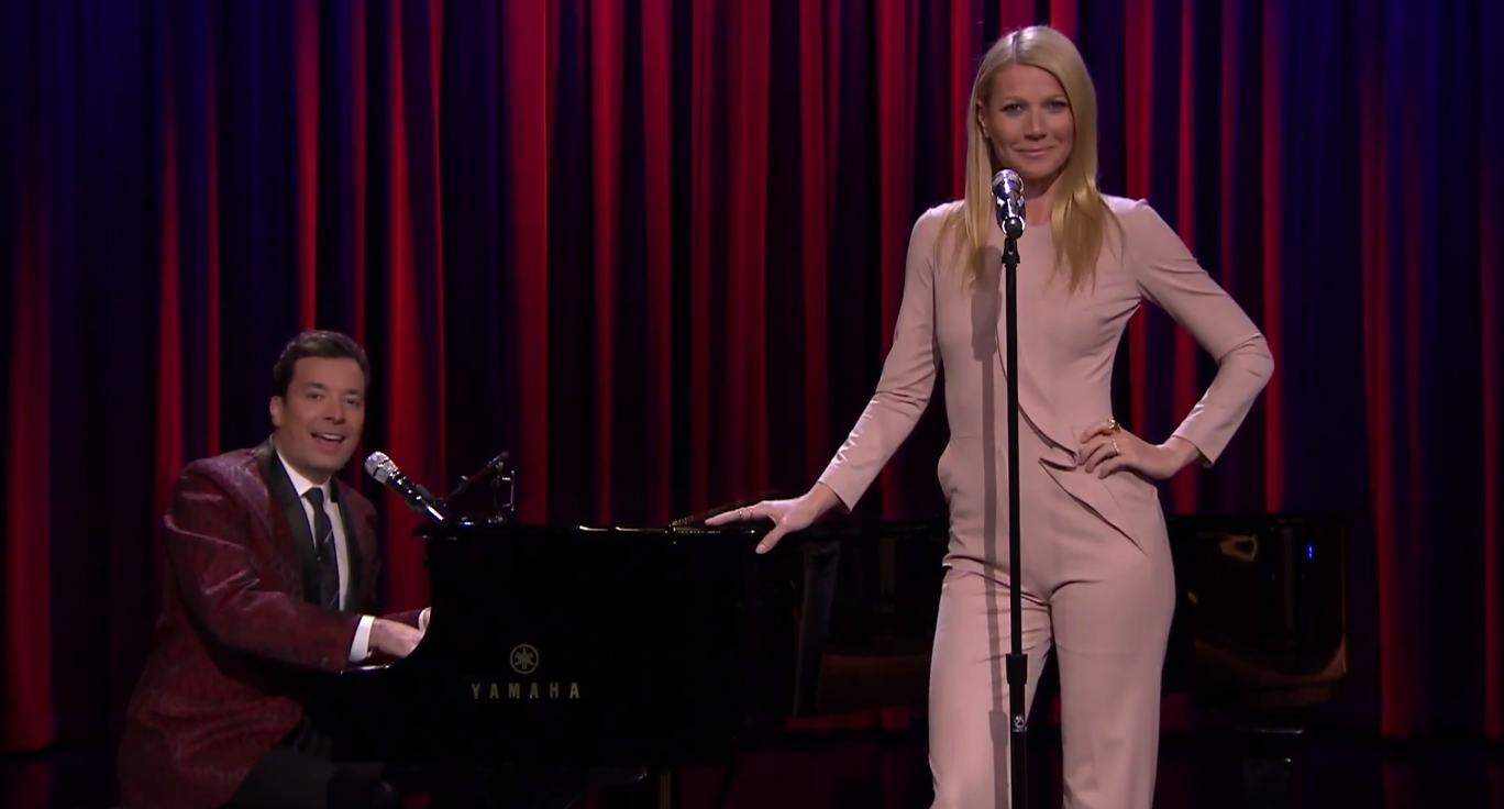 Jimmy Fallon and Gwyneth Paltrow 