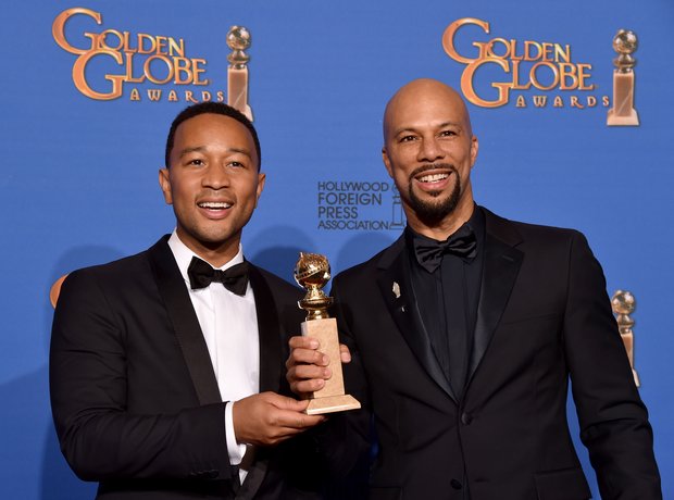 John Legend and Common Golden Globes 2015