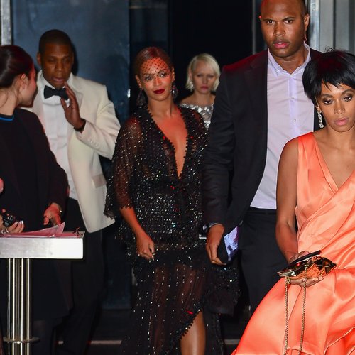 Beyonce, Jay Z and Solange 