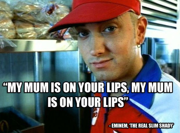 Eminem misheard lyric
