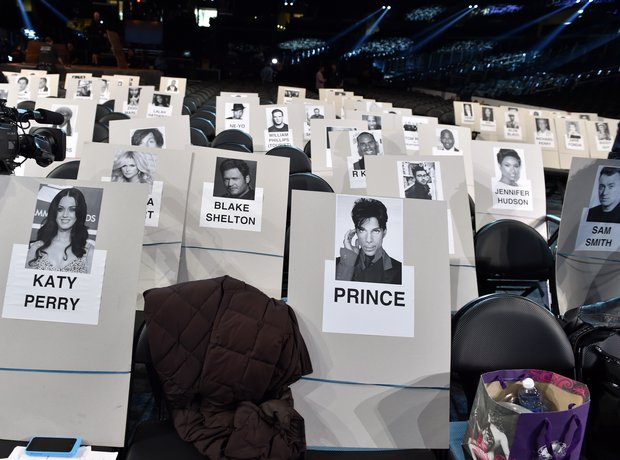 Katy Perry, Prince and Sam Smith