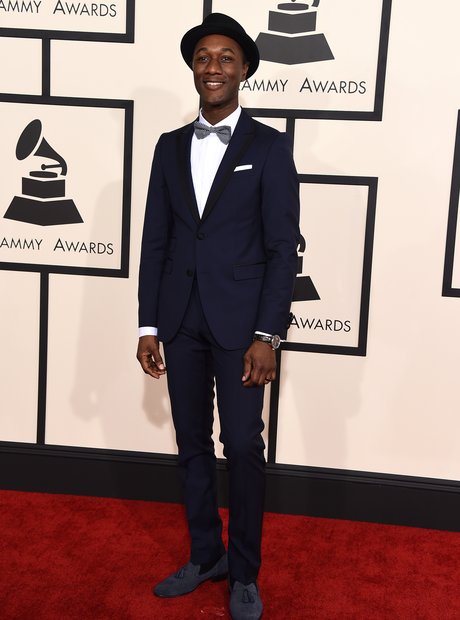 Aloe Blacc at the Grammy Awards 2015