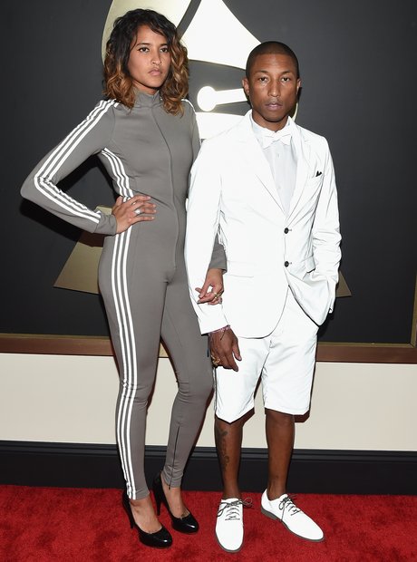 Helen Lasichanh and Pharrell Williams