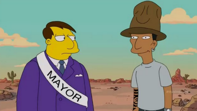 Pharrell The Simpsons