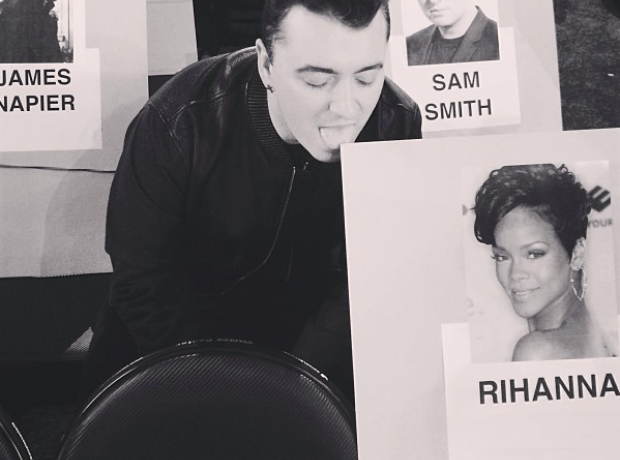 Rihanna Sam Smith Grammys seating plan