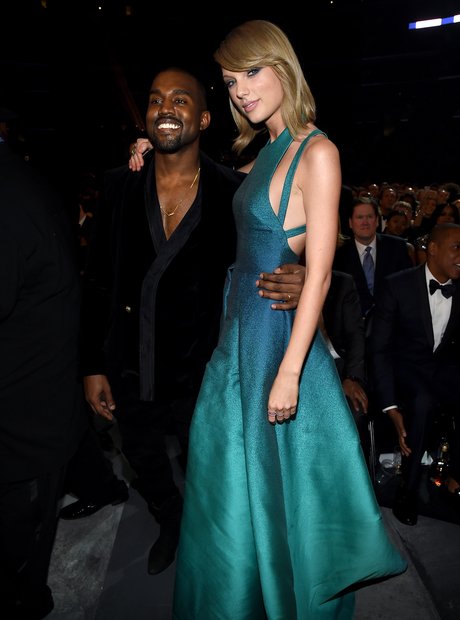 Taylor Swift Kanye West Grammys 2015