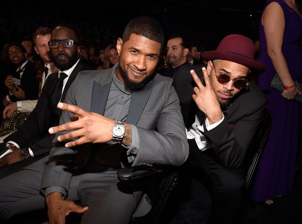 chris brown party ft usher
