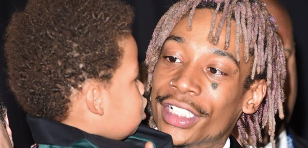 Wiz Khalifa and son Sebastian Taylor Thomaz
