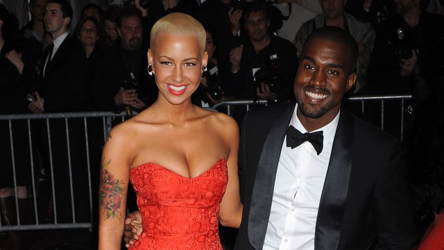 Amber Rose and Kanye West 2009