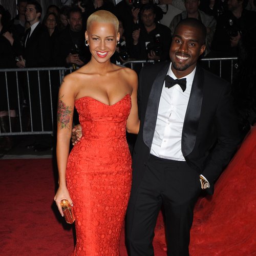 Amber Rose and Kanye West 2009