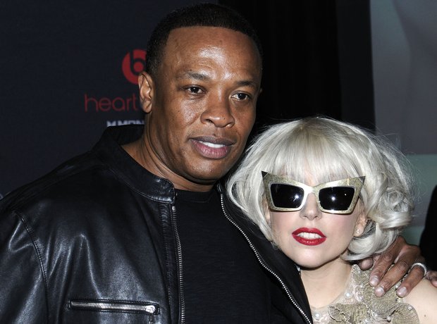 Dr. Dre and Lady Gaga 