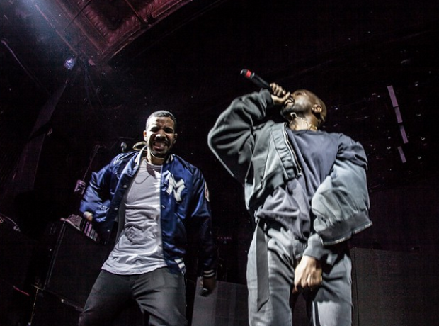 Drake and Kanye West Sprite Concert