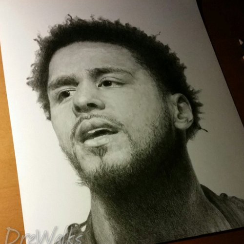 J Cole art DreWalks