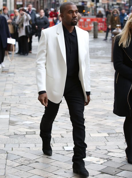 Kanye West London Fashion Week