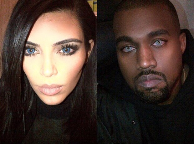 Kim and Kanye Contact Lenses
