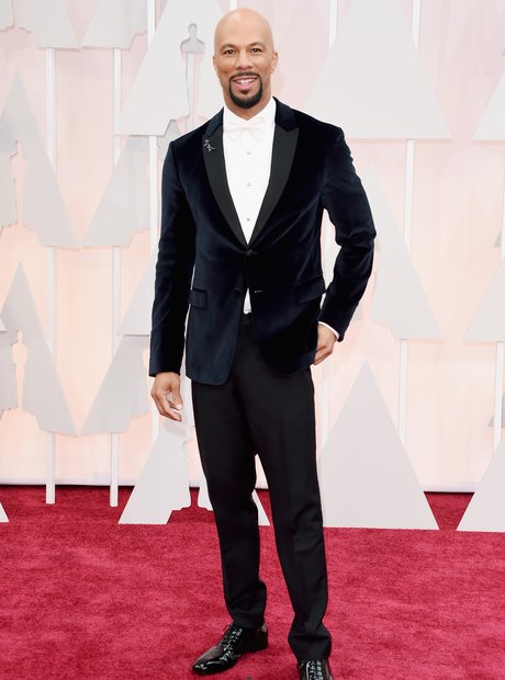 Common arrives at the Oscars 2015